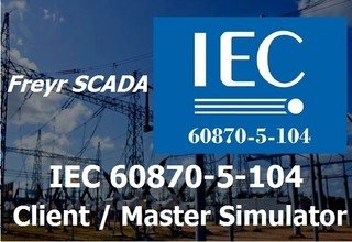 iec 60870-5 part 104 Protocol Client Master Simulator