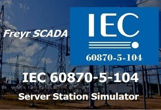 iec 60870-5 part 104 Protocol Server IED RTU Simulator